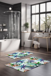 Mijölnir Juego de alfombrillas de baño CT-5313 Multicolor
